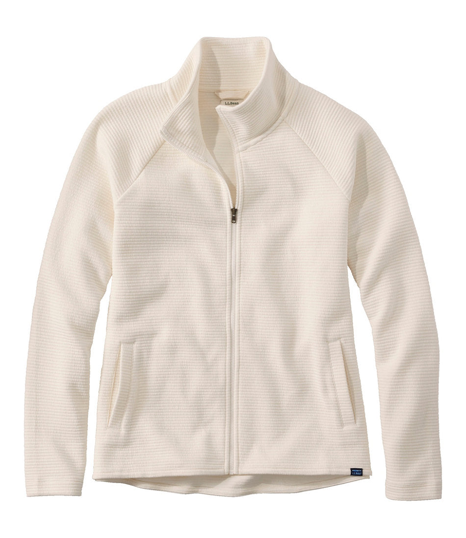 Women's Lakewashed Double-Knit Full-Zip | L.L.Bean outlet
