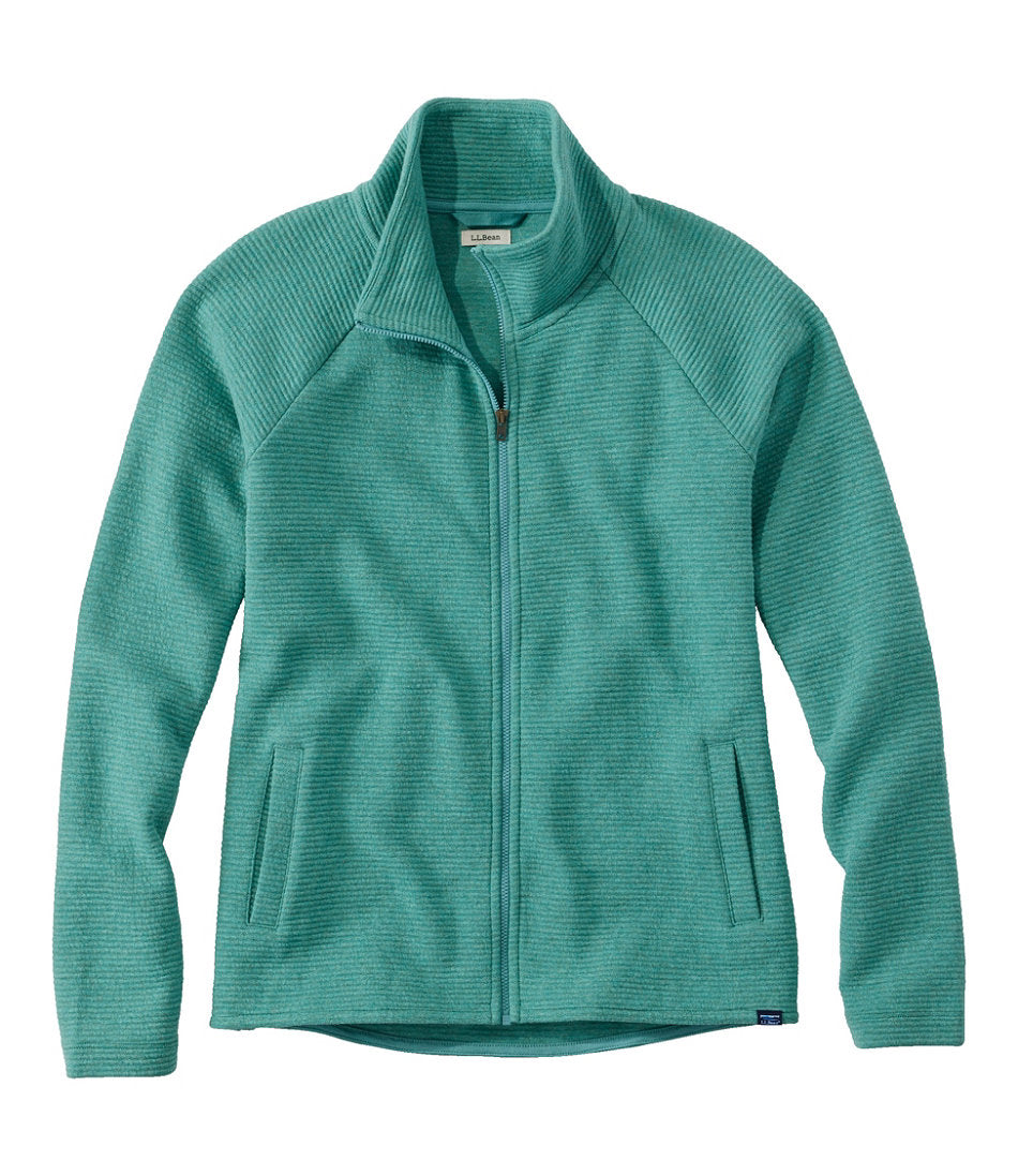 Women's Lakewashed Double-Knit Full-Zip | L.L.Bean outlet