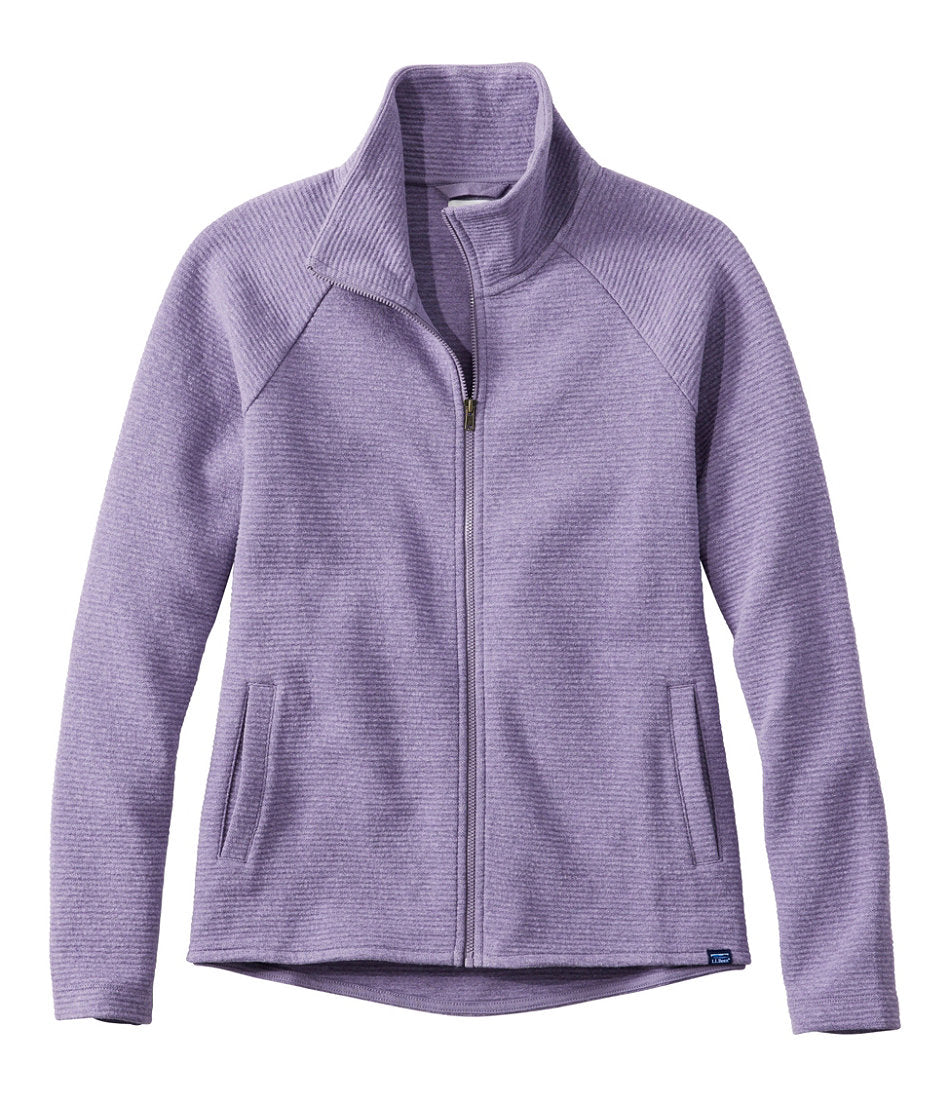 Women's Lakewashed Double-Knit Full-Zip | L.L.Bean outlet
