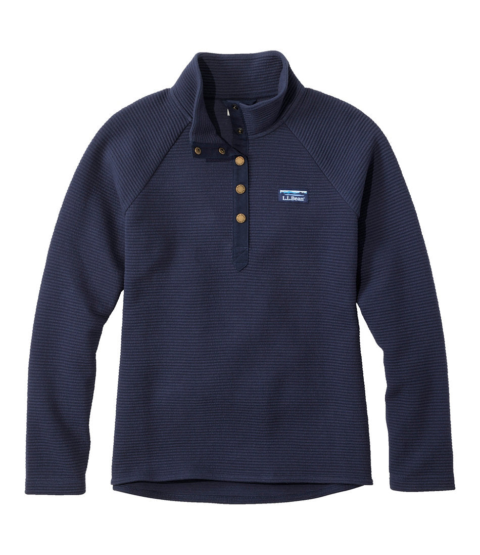Women's Lakewashed Double-Knit Quarter-Snap | L.L.Bean for sale