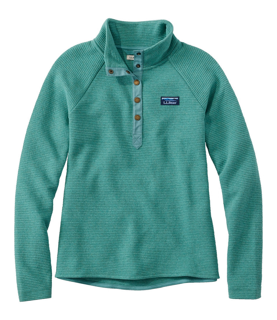 Women's Lakewashed Double-Knit Quarter-Snap | L.L.Bean for sale
