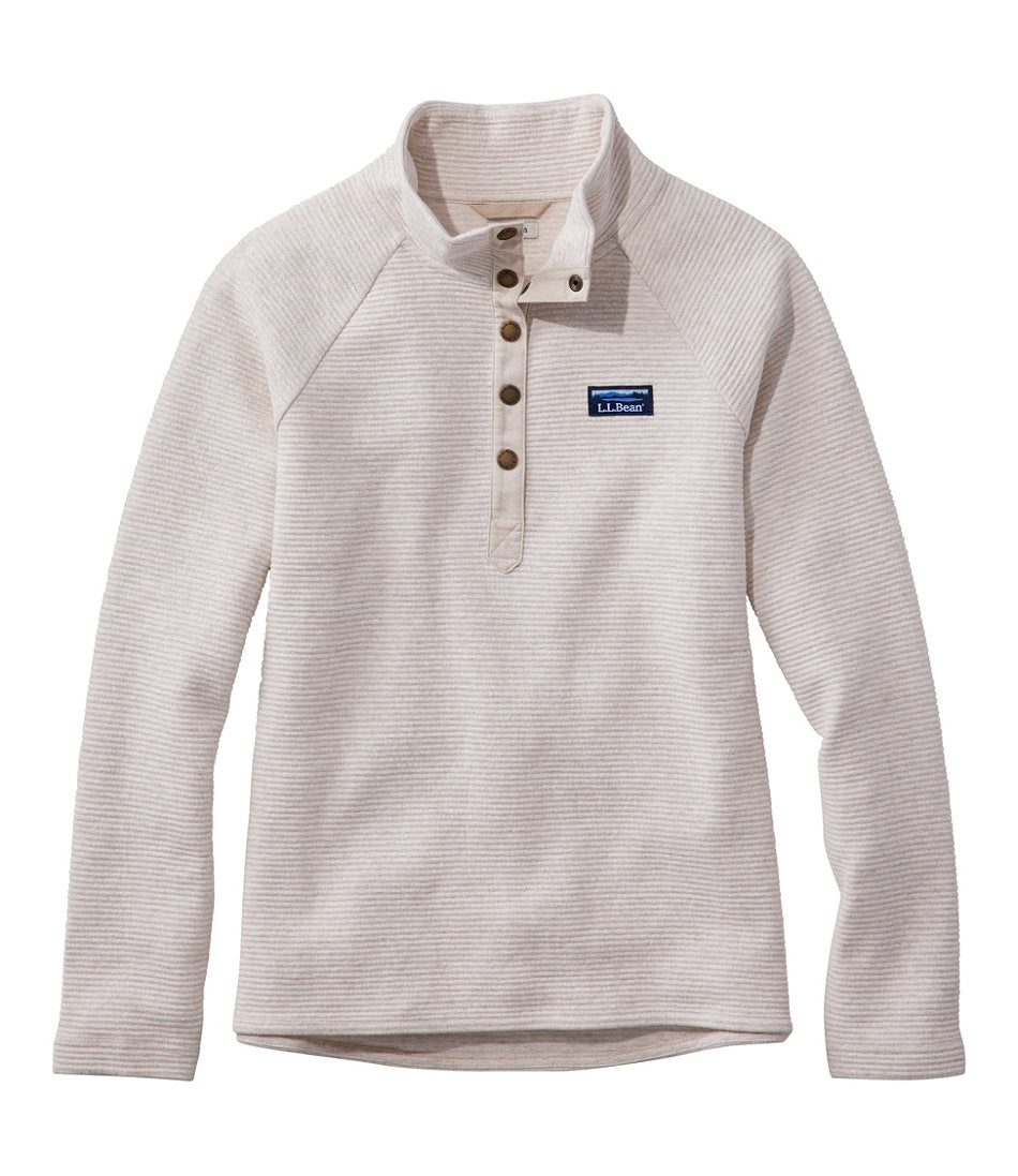 Women's Lakewashed Double-Knit Quarter-Snap | L.L.Bean for sale