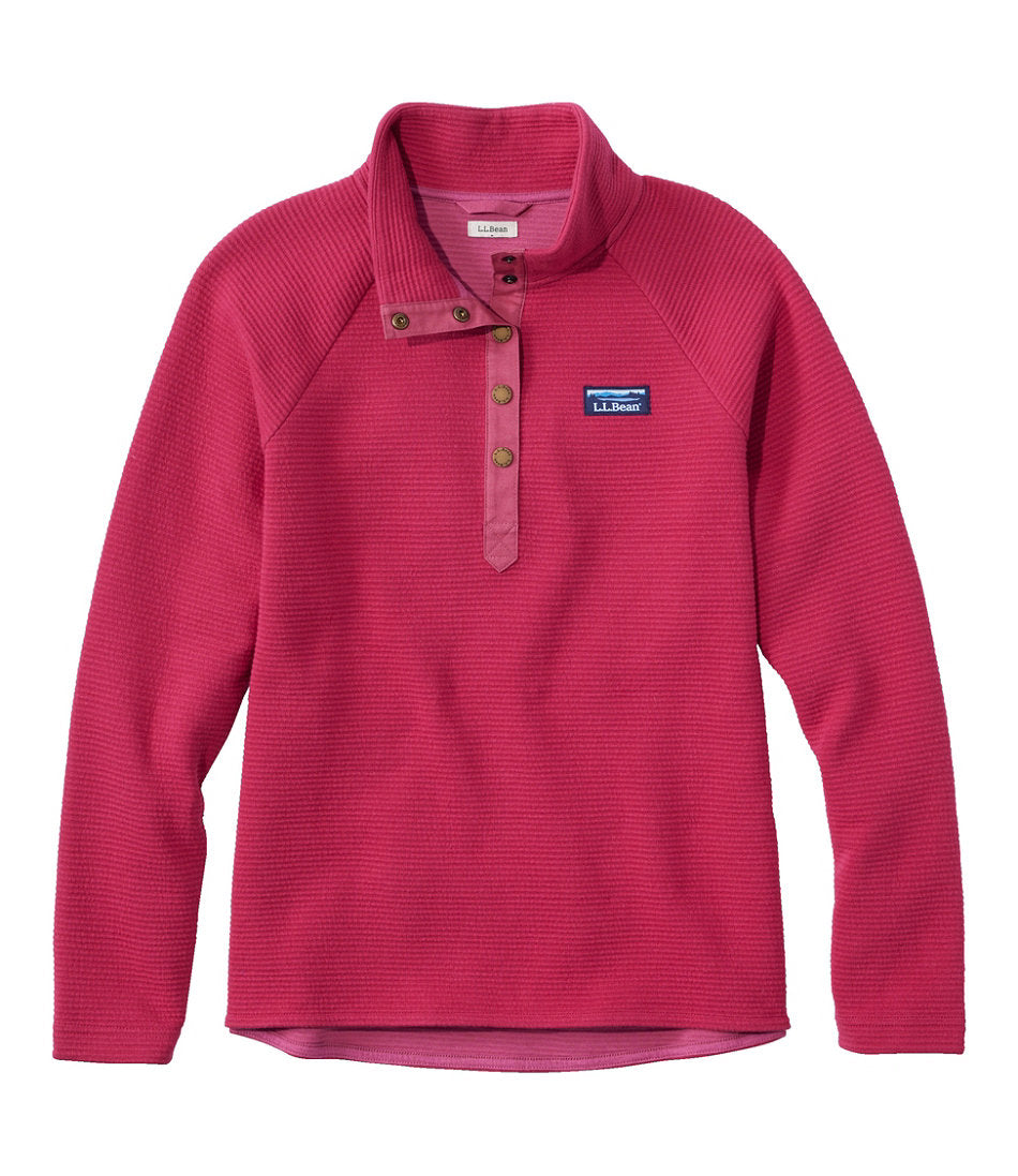 Women's Lakewashed Double-Knit Quarter-Snap | L.L.Bean for sale