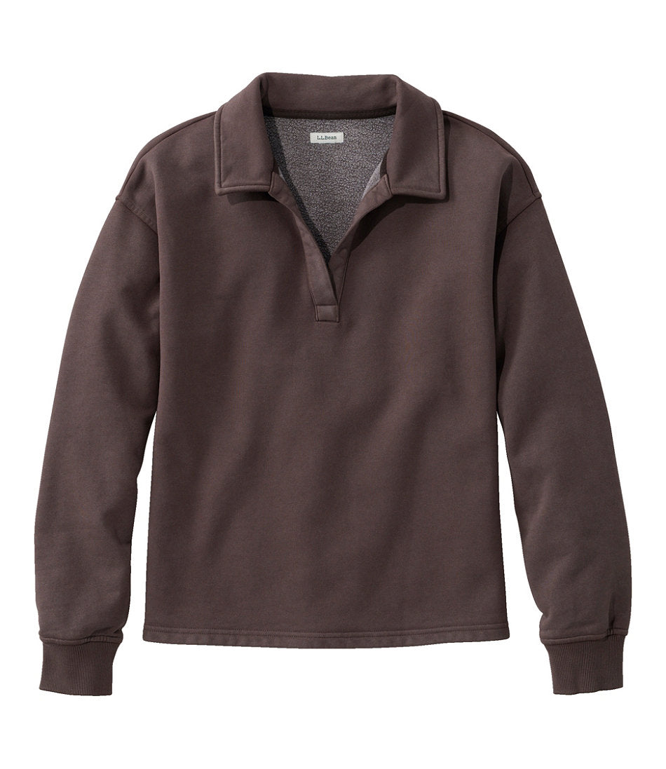 Women's Sunwashed Sweats, Splitneck Polo | L.L.Bean near me