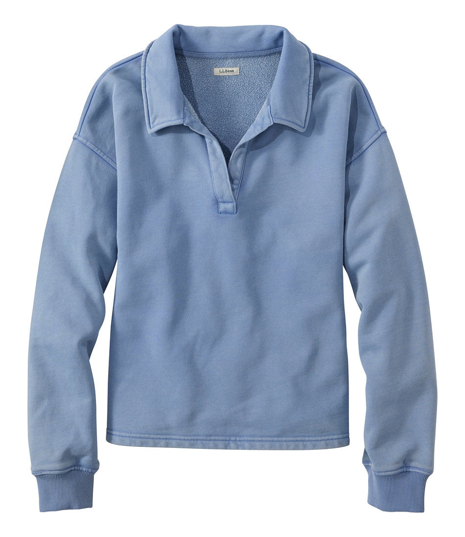 Women's Sunwashed Sweats, Splitneck Polo | L.L.Bean near me