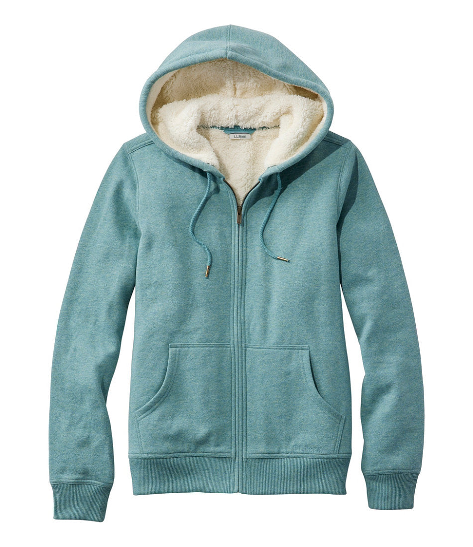 Women's L.L.Bean 1912 Sweatshirt, Sherpa-Lined Hoodie | L.L.Bean outlet