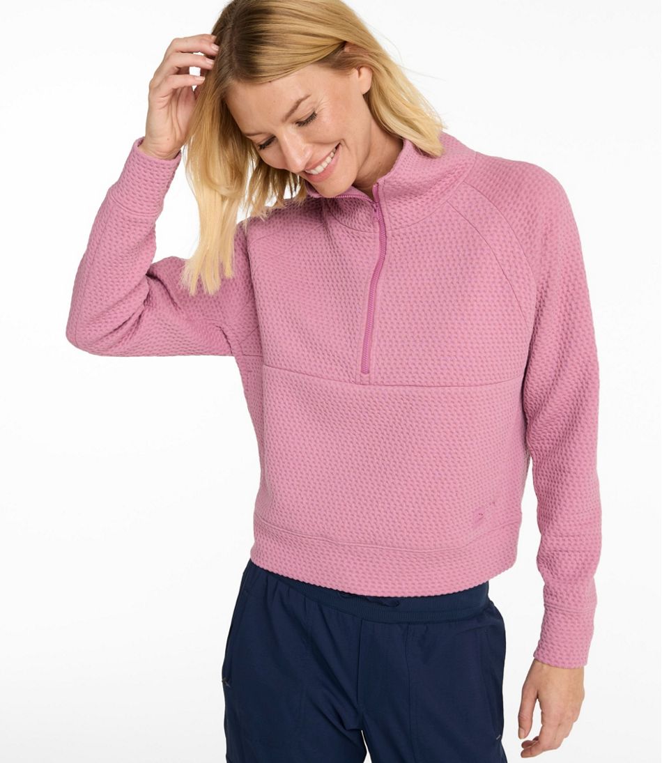 Women's Ridgeknit Half-Zip Pullover, Oversized | L.L.Bean for sale