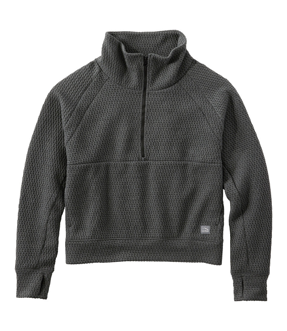 Women's Ridgeknit Half-Zip Pullover, Oversized | L.L.Bean for sale