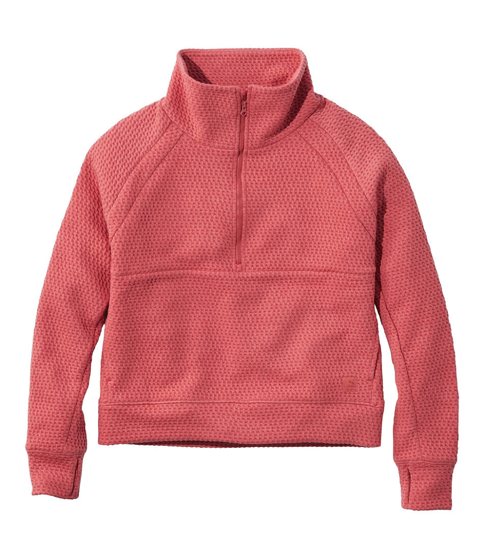 Women's Ridgeknit Half-Zip Pullover, Oversized | L.L.Bean for sale