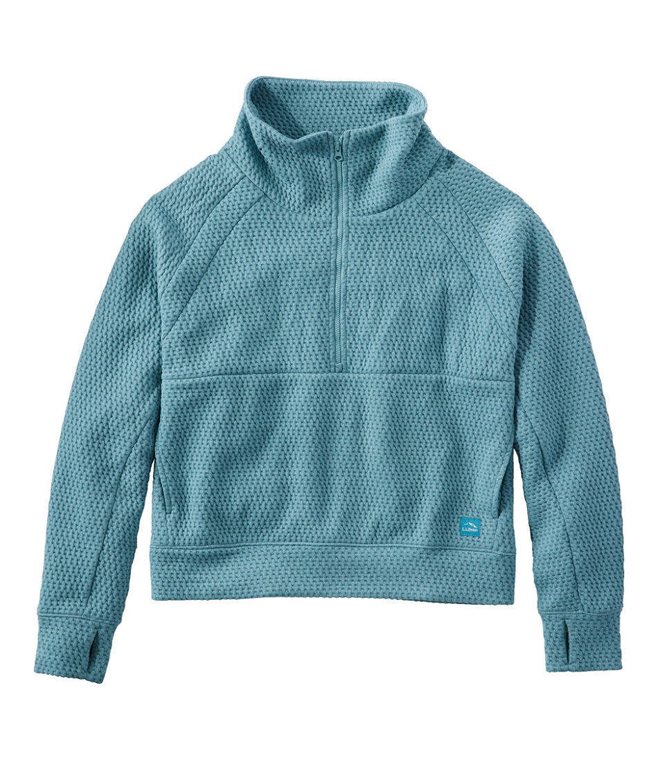 Women's Ridgeknit Half-Zip Pullover, Oversized | L.L.Bean for sale