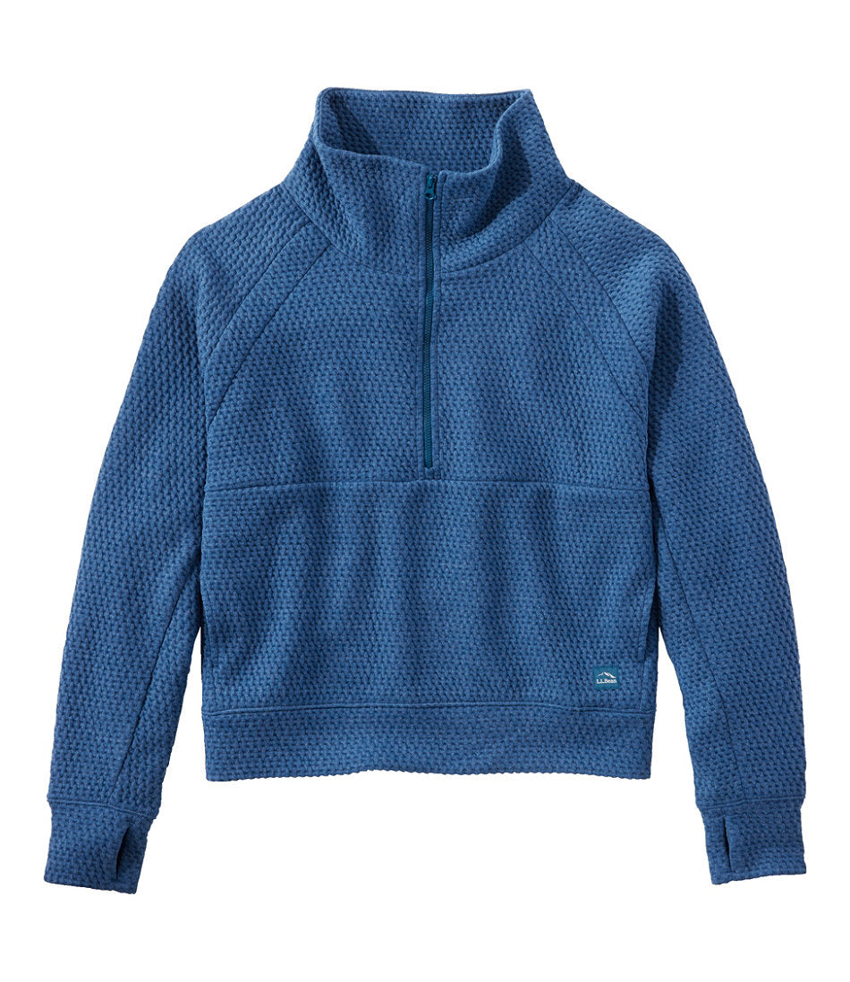 Women's Ridgeknit Half-Zip Pullover, Oversized | L.L.Bean for sale