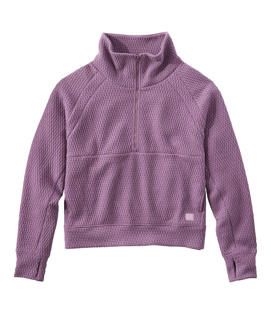 Women's Ridgeknit Half-Zip Pullover, Oversized | L.L.Bean for sale