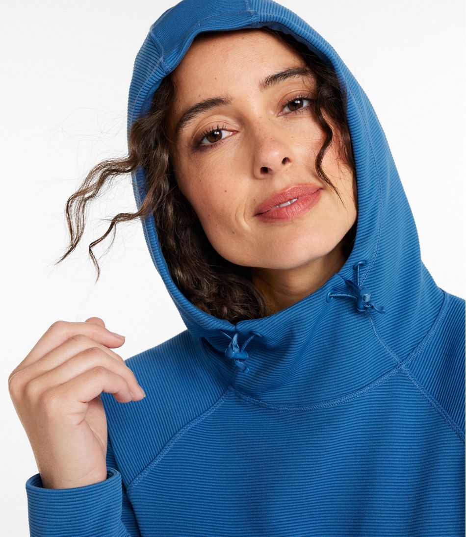 Women's VentureStretch Ottoman-Rib Hoodie | L.L.Bean on sale