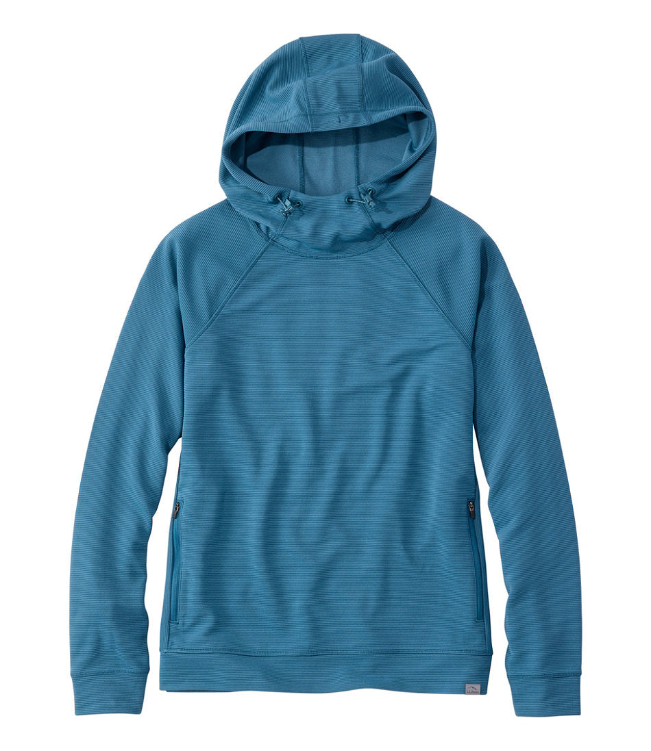 Women's VentureStretch Ottoman-Rib Hoodie | L.L.Bean on sale