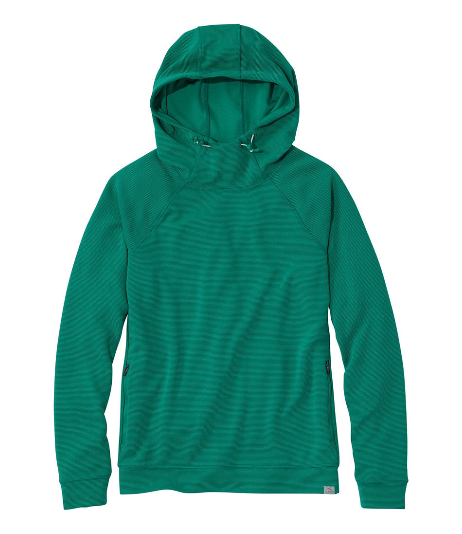 Women's VentureStretch Ottoman-Rib Hoodie | L.L.Bean on sale