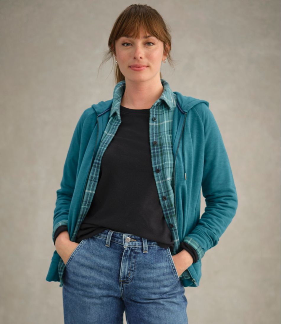 Women's Peaks Island Full-Zip Hoodie | L.L.Bean online