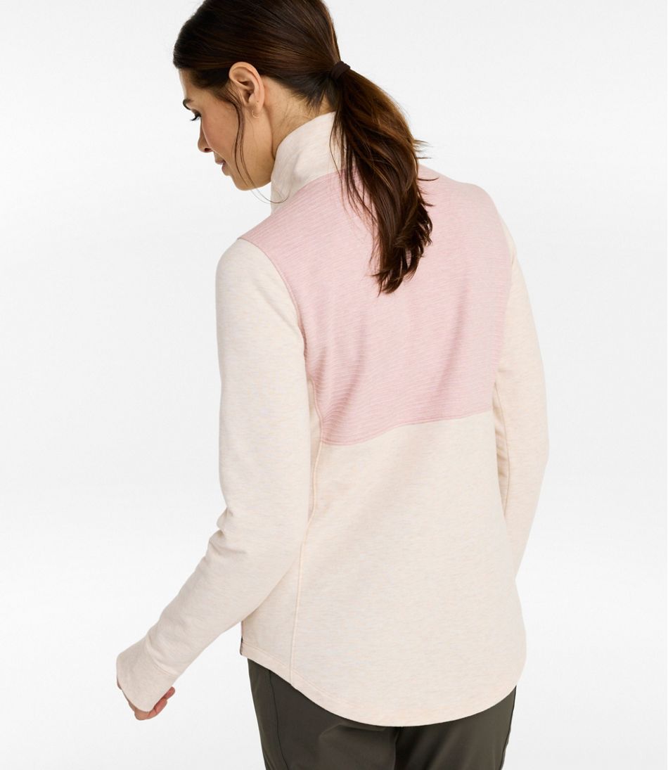 Women's Bean's Cozy Mixed Knits Pullover, Colorblock | L.L.Bean sale