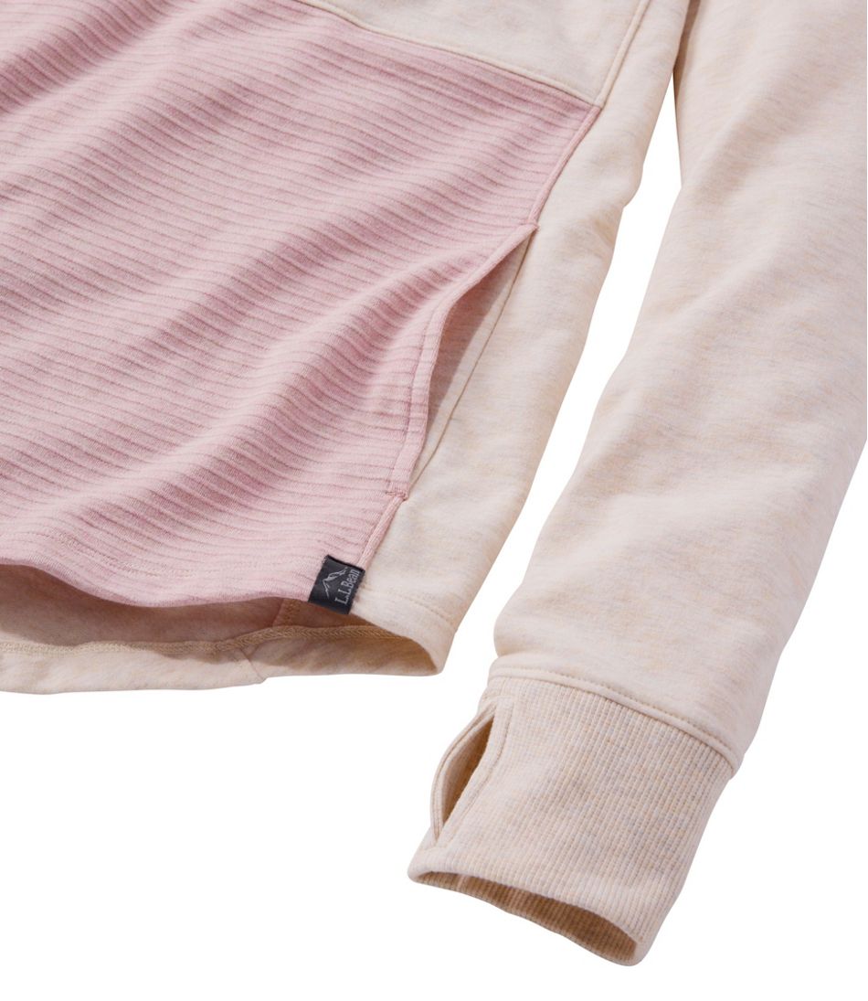 Women's Bean's Cozy Mixed Knits Pullover, Colorblock | L.L.Bean sale
