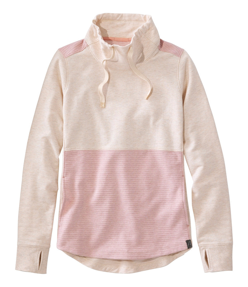 Women's Bean's Cozy Mixed Knits Pullover, Colorblock | L.L.Bean sale