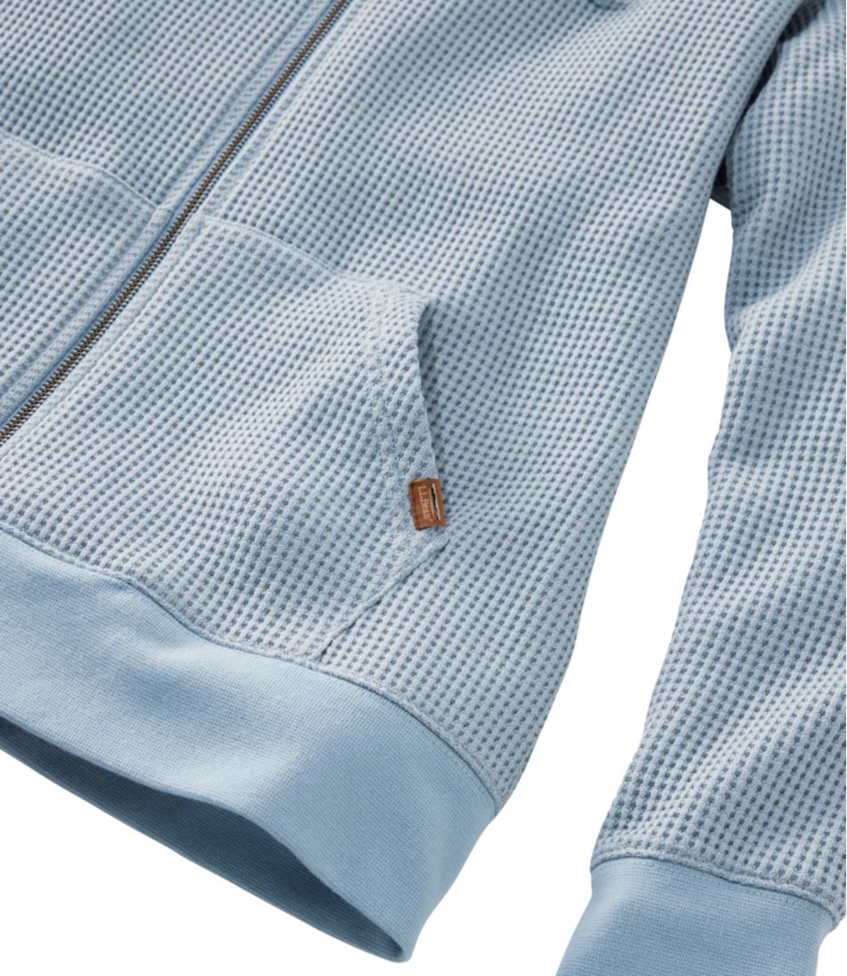 Women's Birchwood Brushed Waffle Full-Zip Hoodie | L.L.Bean on sale