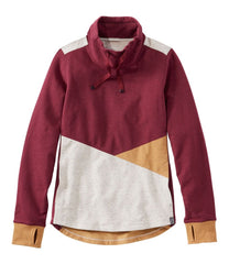 Women's L.L.Bean Cozy Mixed-Knit Pullover, Colorblock | L.L.Bean for sale