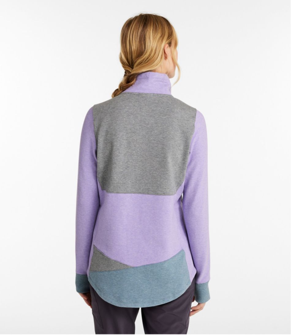Women's L.L.Bean Cozy Mixed-Knit Pullover, Colorblock | L.L.Bean for sale