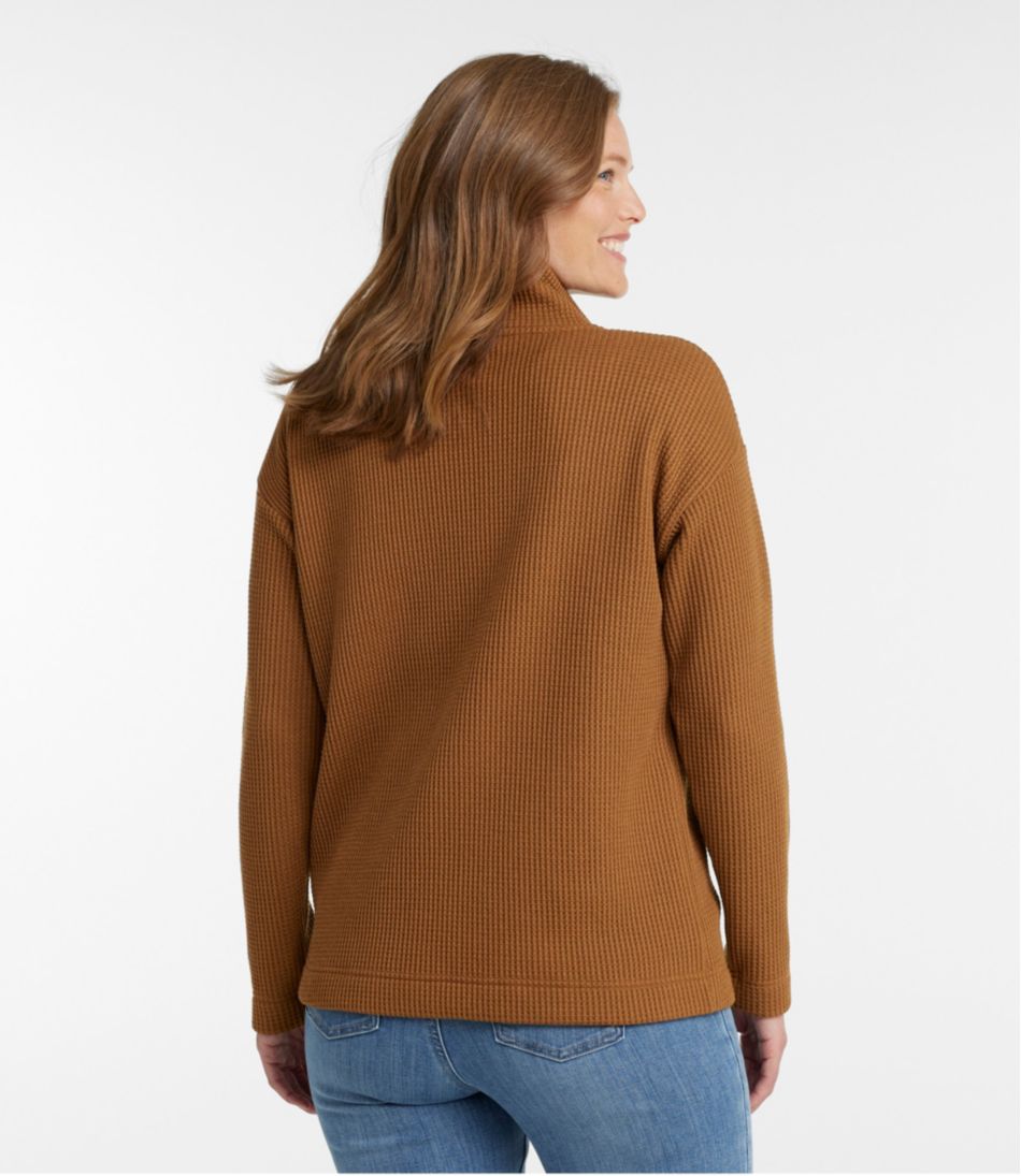 Women's Birchwood Brushed Waffle Anorak | L.L.Bean on sale