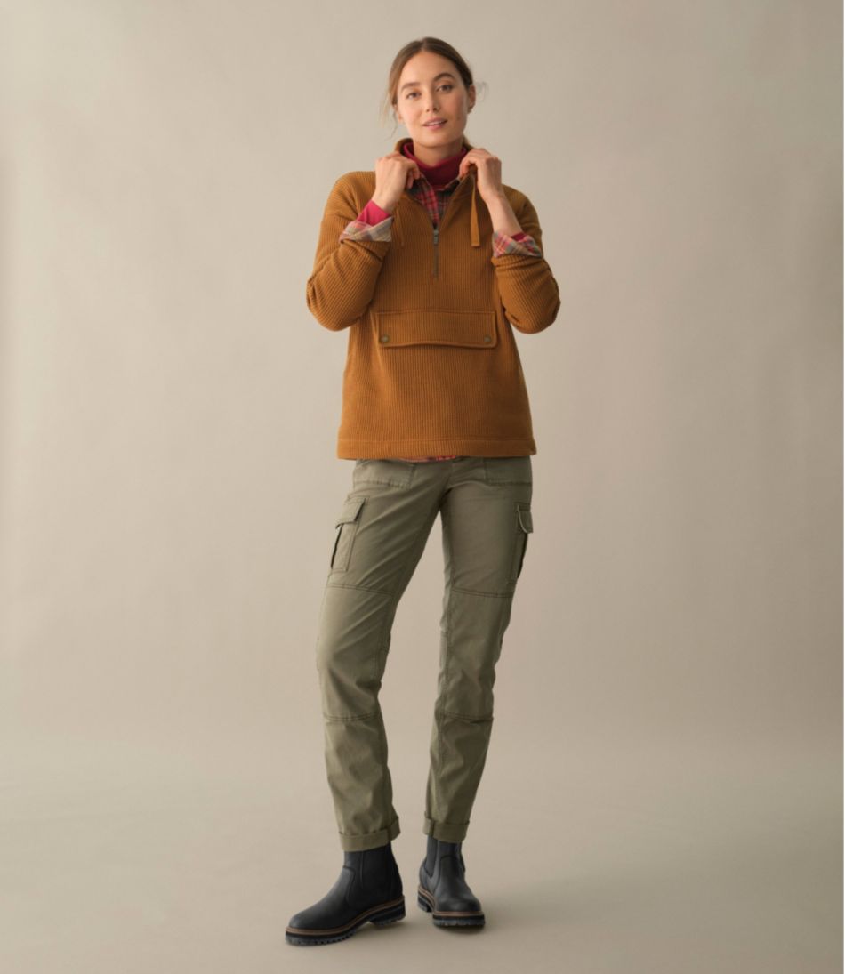 Women's Birchwood Brushed Waffle Anorak | L.L.Bean on sale