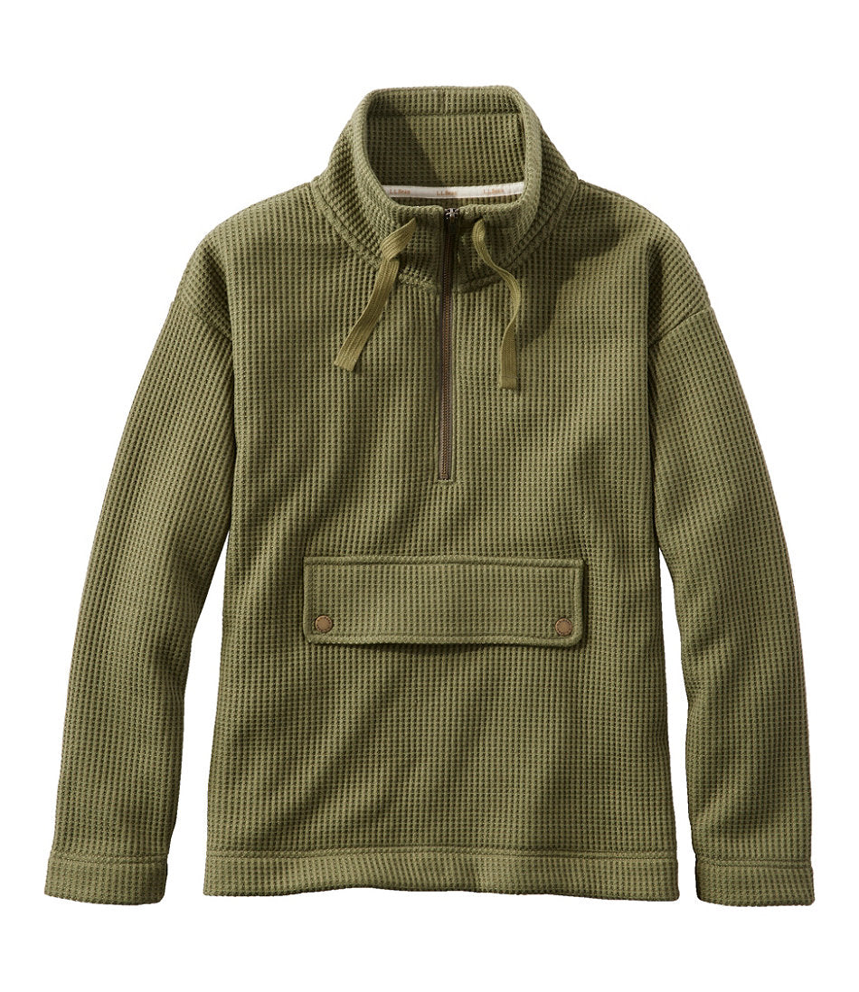 Women's Birchwood Brushed Waffle Anorak | L.L.Bean on sale