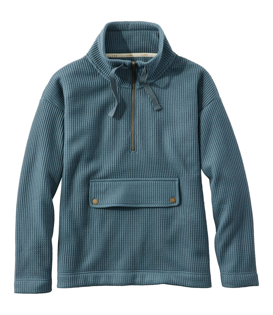 Women's Birchwood Brushed Waffle Anorak | L.L.Bean on sale