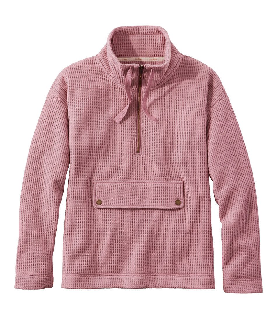 Women's Birchwood Brushed Waffle Anorak | L.L.Bean on sale