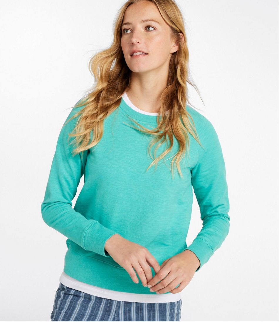 Women's Peaks Island Crewneck | L.L.Bean online