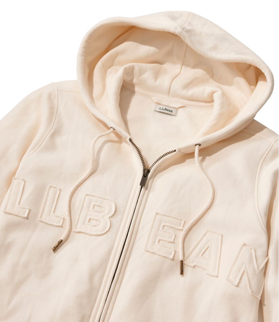 Women's L.L.Bean 1912 Sweatshirt, Full-Zip Hooded Logo | L.L.Bean for sale