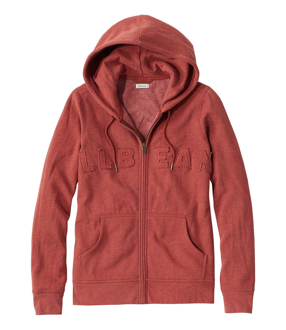 Women's L.L.Bean 1912 Sweatshirt, Full-Zip Hooded Logo | L.L.Bean for sale