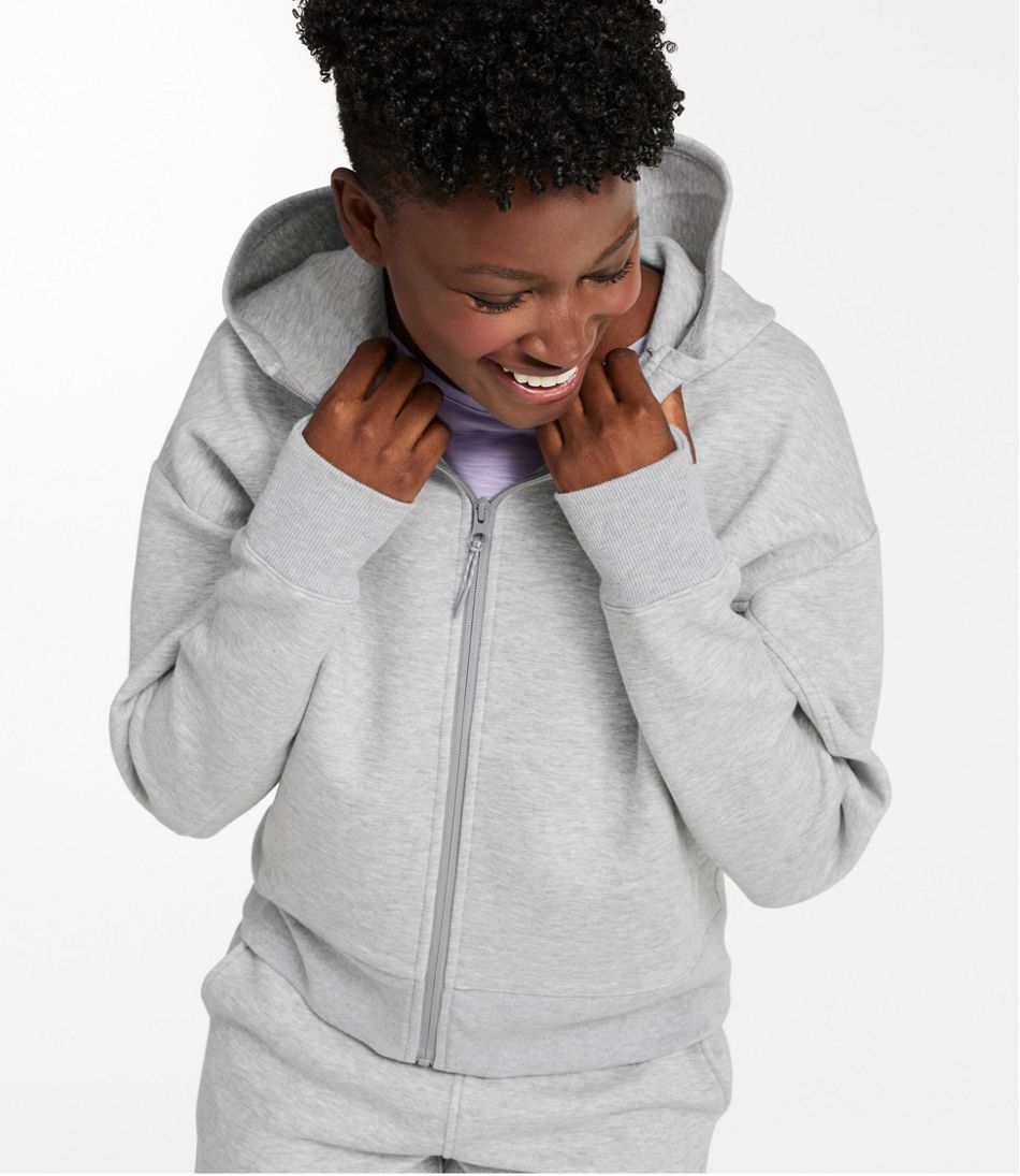 Women's Multisport Lifestyle Hoodie, Oversized Full-Zip | L.L.Bean on sale