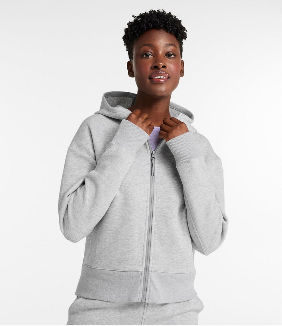 Women's Multisport Lifestyle Hoodie, Oversized Full-Zip | L.L.Bean on sale