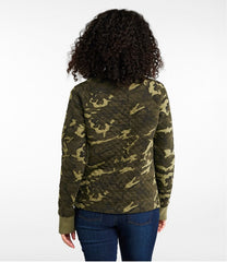 Women's Quilted Sweatshirt, Crewneck Pullover Print | L.L.Bean discount