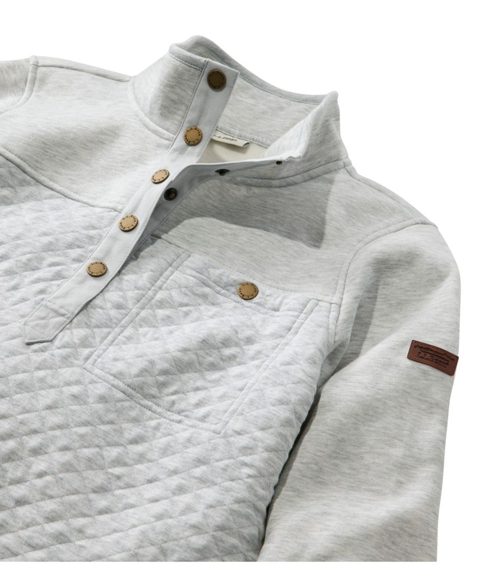 Women's Quilted Sweatshirt, Mockneck Tunic | L.L.Bean outlet