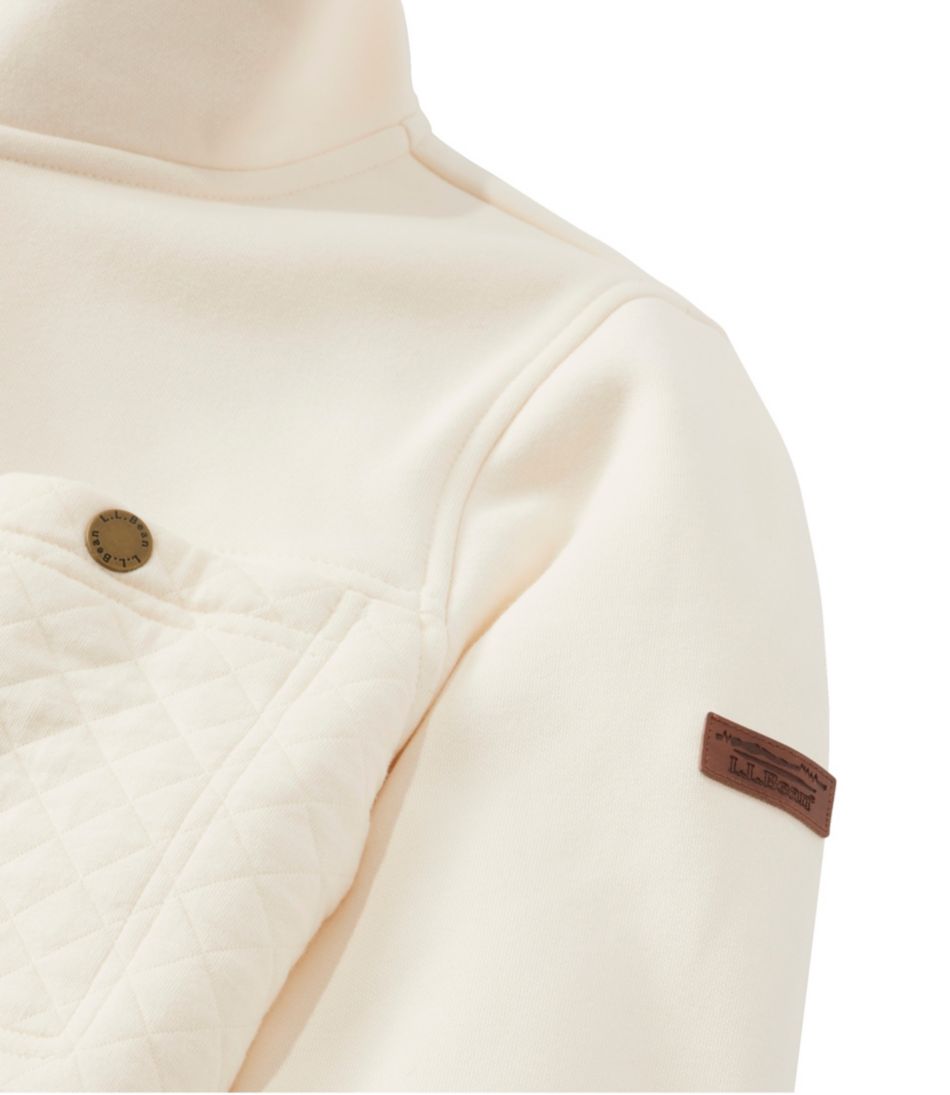 Women's Quilted Sweatshirt, Mockneck Tunic | L.L.Bean outlet