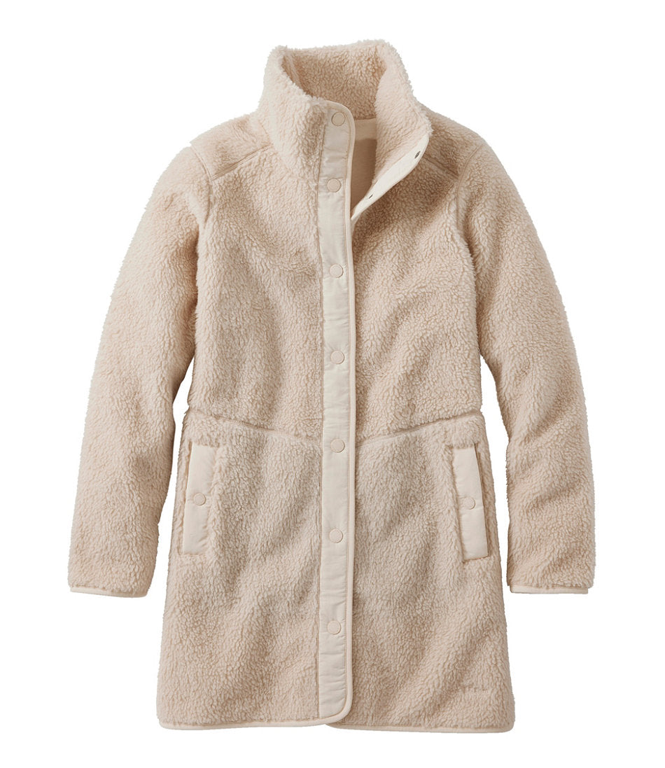 Women's Bean's Sherpa Fleece Coat | L.L.Bean online