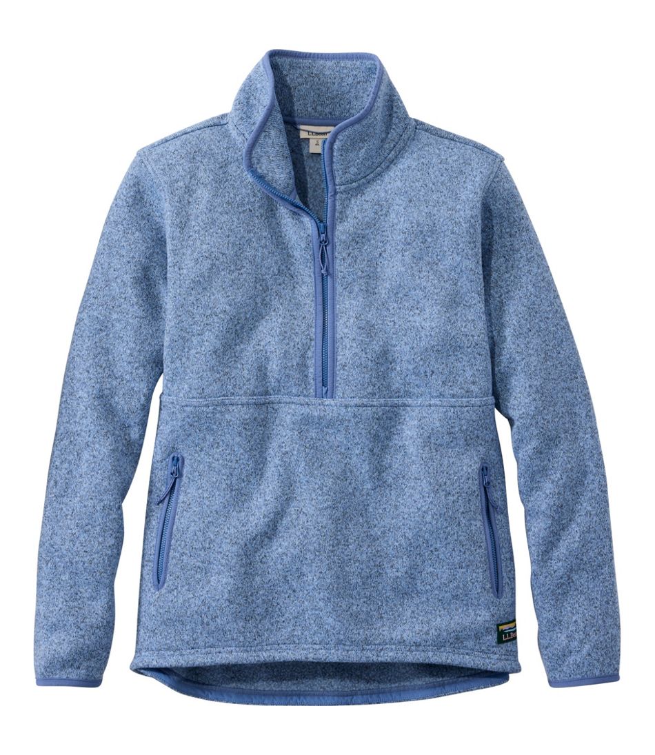 Women's L.L.Bean Sweater Fleece Half-Zip Pullover | L.L.Bean on sale