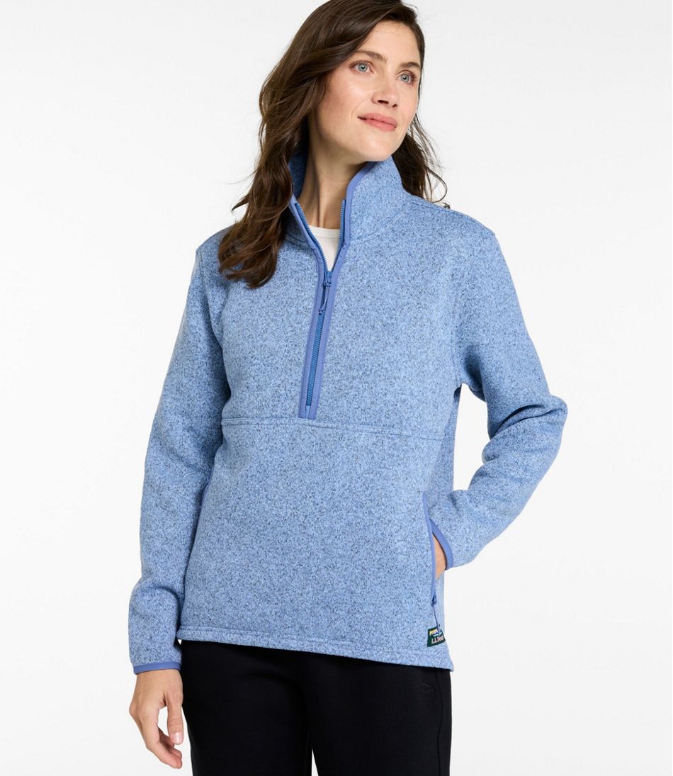 Women's L.L.Bean Sweater Fleece Half-Zip Pullover | L.L.Bean on sale