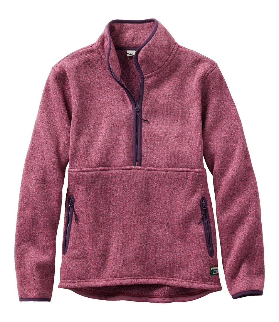Women's L.L.Bean Sweater Fleece Half-Zip Pullover | L.L.Bean on sale