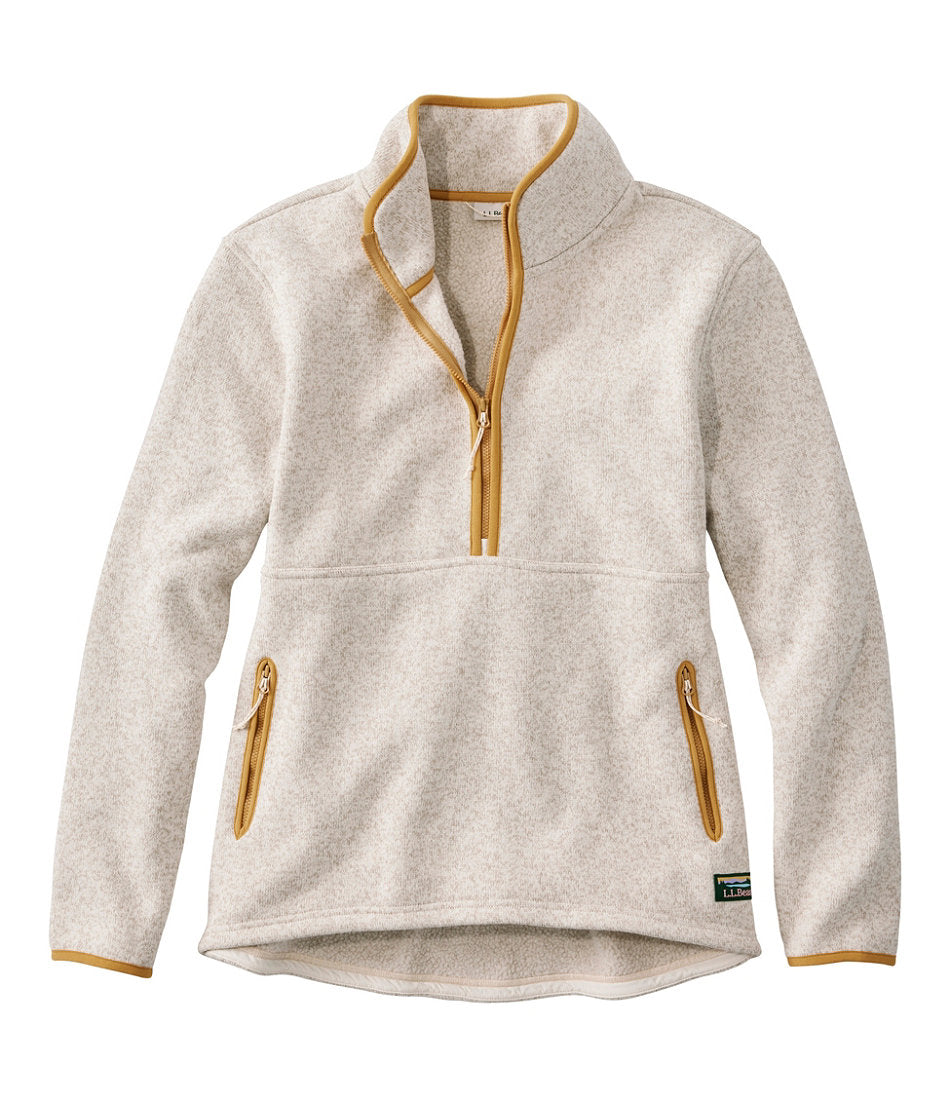 Women's L.L.Bean Sweater Fleece Half-Zip Pullover | L.L.Bean on sale