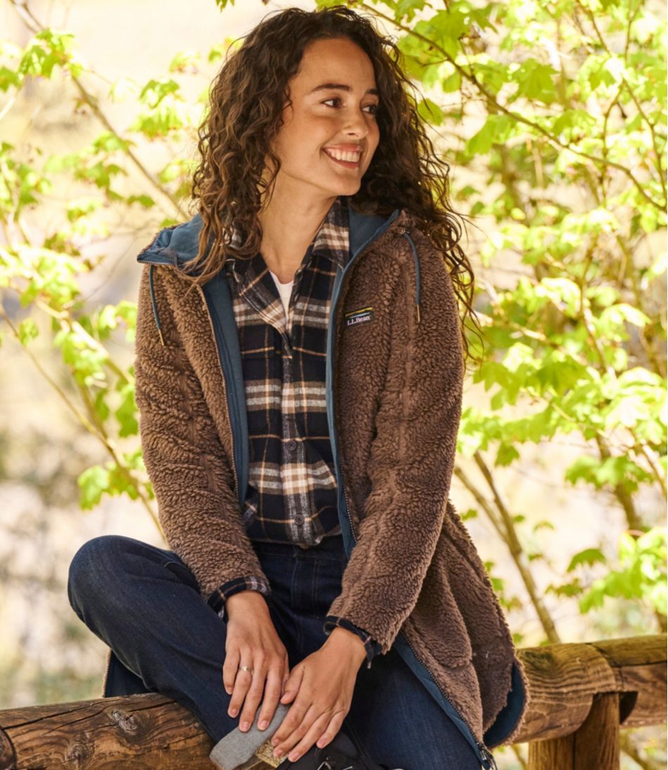 Women's Mountain Pile Fleece Coat | L.L.Bean discount