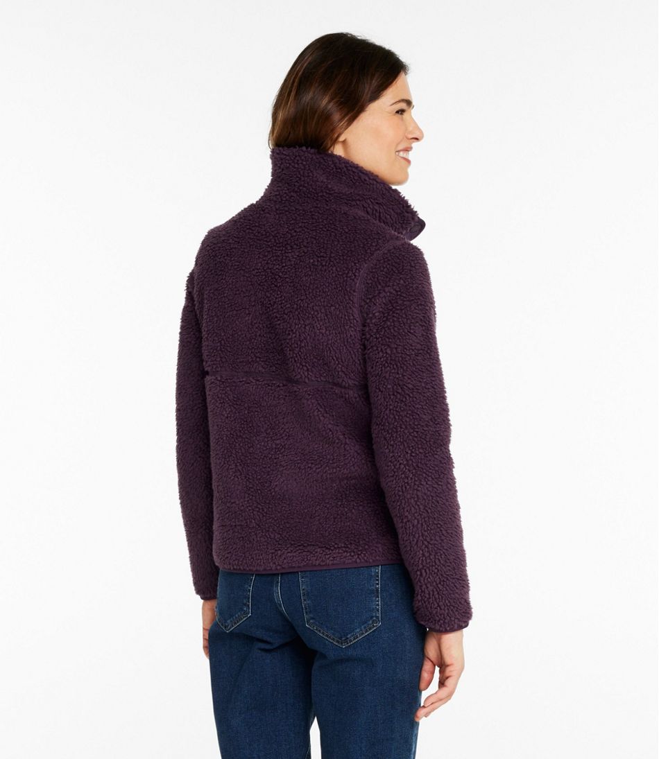 Women's Bean's Sherpa Fleece Pullover | L.L.Bean outlet