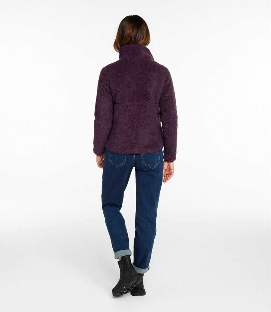 Women's Bean's Sherpa Fleece Pullover | L.L.Bean outlet