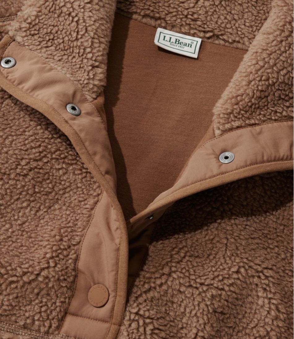 Women's Bean's Sherpa Fleece Pullover | L.L.Bean outlet