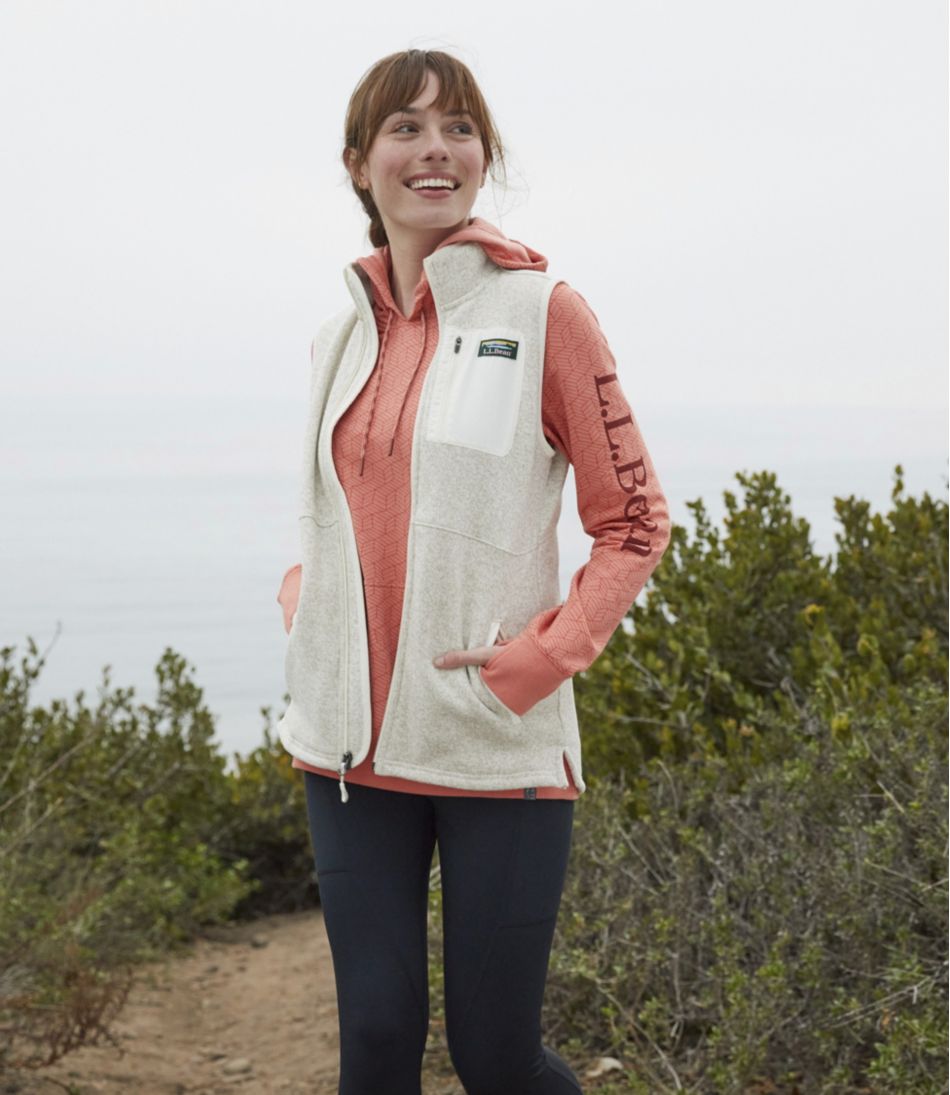 Women's L.L.Bean Sweater Fleece Long Vest | L.L.Bean for sale
