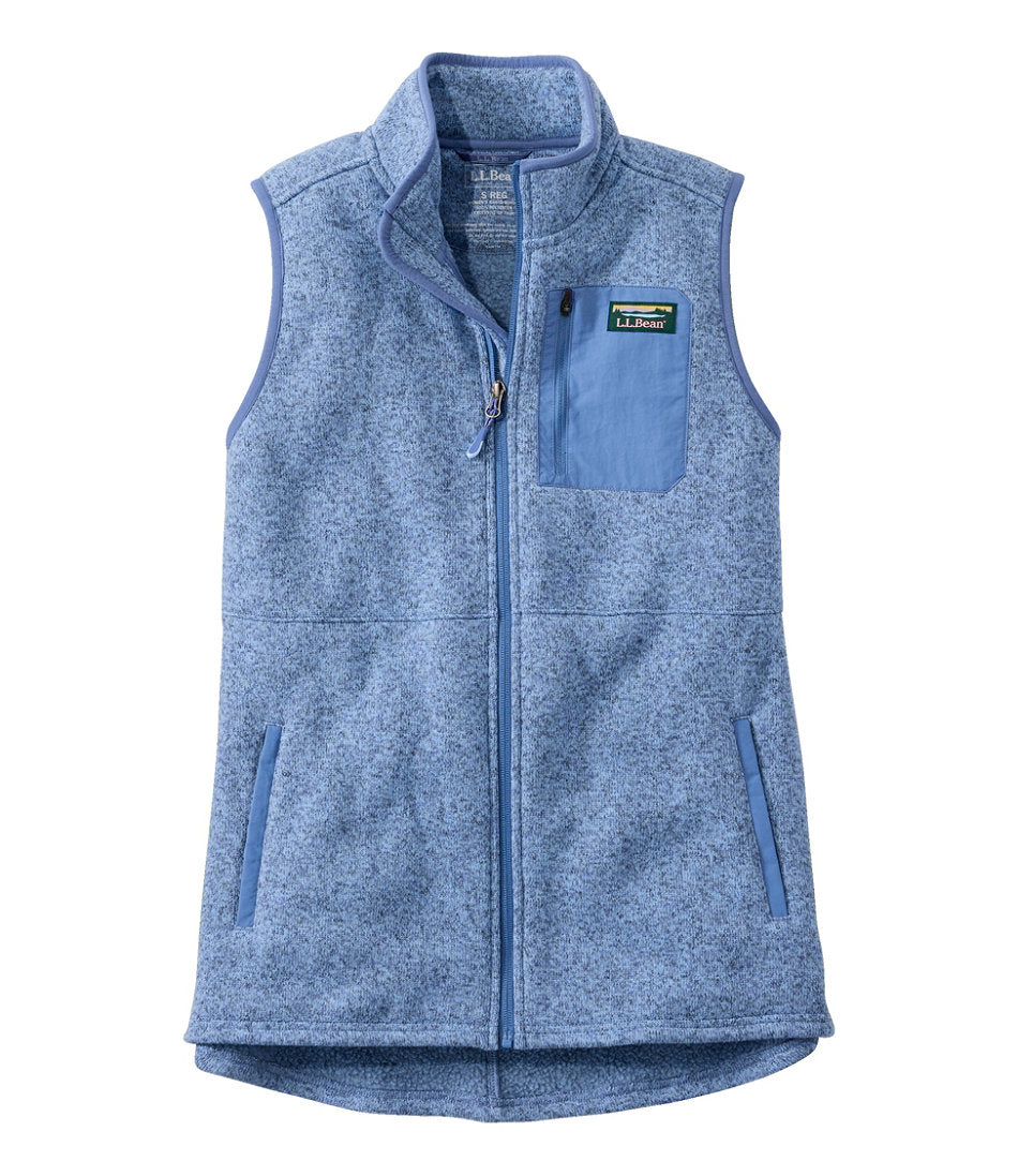 Women's L.L.Bean Sweater Fleece Long Vest | L.L.Bean for sale